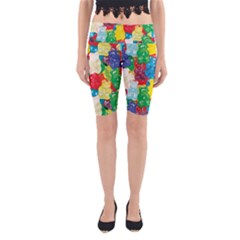 Gummy Bear Yoga Cropped Leggings by TheAmericanDream