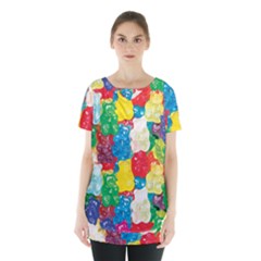 Gummy Bear Skirt Hem Sports Top