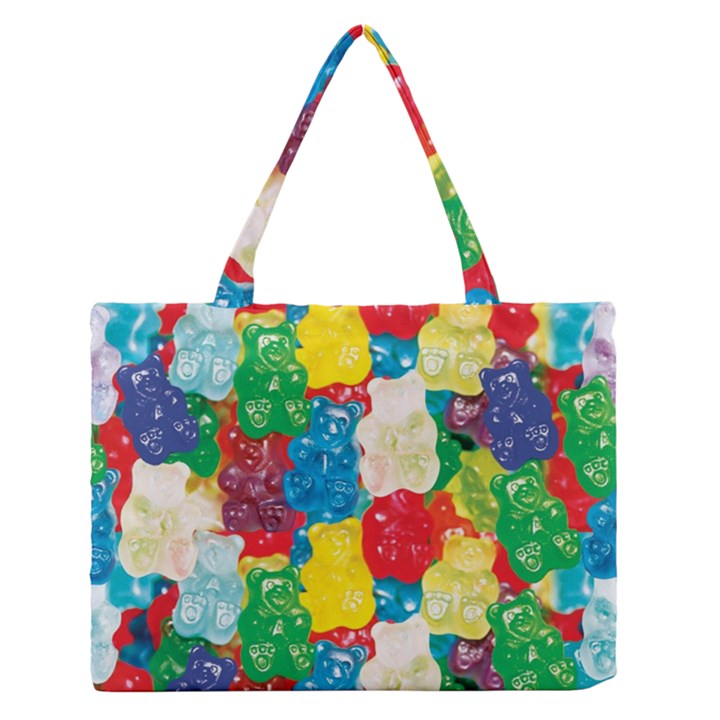 Gummy Bear Zipper Medium Tote Bag