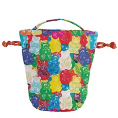 Gummy Bear Drawstring Bucket Bag