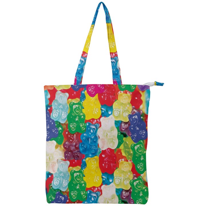 Gummy Bear Double Zip Up Tote Bag