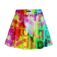 Komical Fun Mini Flare Skirt by bottomsupbykenique