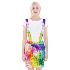 Komical Fun Braces Suspender Skirt