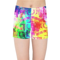 Komical Fun Kids  Sports Shorts by bottomsupbykenique