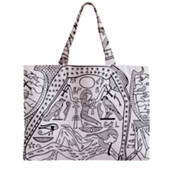 Egyptian Hieroglyphics History Seb Zipper Mini Tote Bag by Pakrebo