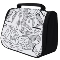 Egyptian Hieroglyphics History Seb Full Print Travel Pouch (big)