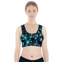 Background Black Blur Colorful Sports Bra With Pocket View1