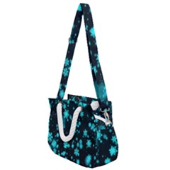 Background Black Blur Colorful Rope Handles Shoulder Strap Bag