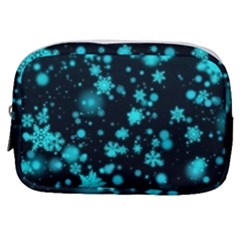 Background Black Blur Colorful Make Up Pouch (small)