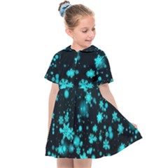 Background Black Blur Colorful Kids  Sailor Dress by Pakrebo