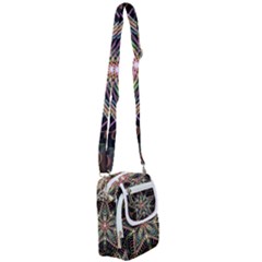 Star Mandala Pattern Design Doodle Shoulder Strap Belt Bag