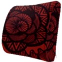 Background Abstract Red Black Seat Cushion View3