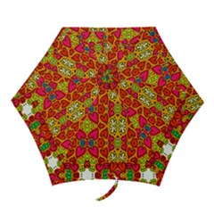 Abstract Background Pattern Doodle Mini Folding Umbrellas by Pakrebo