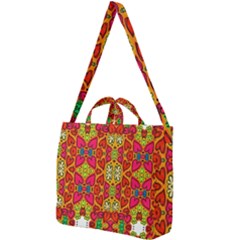 Abstract Background Pattern Doodle Square Shoulder Tote Bag