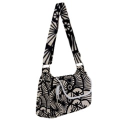 Background Abstract Beige Black Multipack Bag