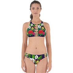 Flowers Charter Flowery Bouquet Perfectly Cut Out Bikini Set by Pakrebo