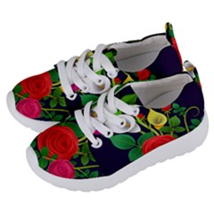 Flowers Charter Flowery Bouquet Kids  Lightweight Sports Shoes by Pakrebo