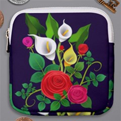 Flowers Charter Flowery Bouquet Mini Square Pouch