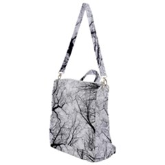 Forest Trees Silhouette Tree Crossbody Backpack