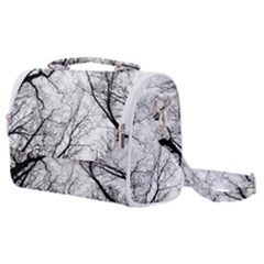 Forest Trees Silhouette Tree Satchel Shoulder Bag