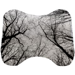 Forest Trees Silhouette Tree Head Support Cushion by Pakrebo