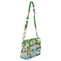 Graphic Easter Easter Basket Spring Shoulder Bag with Back Zipper View1