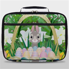 Graphic Easter Easter Basket Spring Full Print Lunch Bag