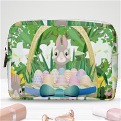 Graphic Easter Easter Basket Spring Make Up Pouch (medium)