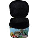 Zoo Animals Peacock Lion Hippo Make Up Travel Bag (Big) View3