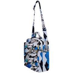 Art Fish Salmon Sydney Metal Crossbody Day Bag