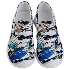 Art Fish Salmon Sydney Metal Men s Lightweight Slip Ons by Pakrebo