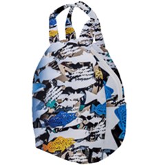 Art Fish Salmon Sydney Metal Travel Backpacks