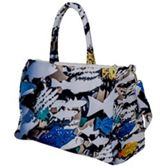 Art Fish Salmon Sydney Metal Duffel Travel Bag