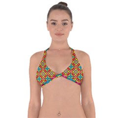 Seamless Pattern Tile Tileable Halter Neck Bikini Top by Pakrebo