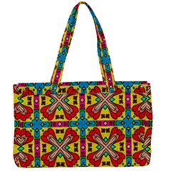 Seamless Pattern Tile Tileable Canvas Work Bag