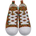 Seamless Pattern Tile Tileable Kids  Mid-Top Canvas Sneakers View1