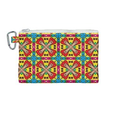 Seamless Pattern Tile Tileable Canvas Cosmetic Bag (medium) by Pakrebo