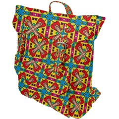 Seamless Pattern Tile Tileable Buckle Up Backpack