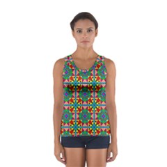 Seamless Pattern Tile Tileable Sport Tank Top  by Pakrebo