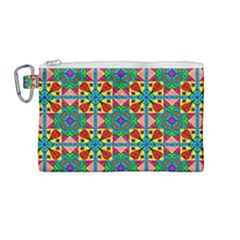 Seamless Pattern Tile Tileable Canvas Cosmetic Bag (medium) by Pakrebo