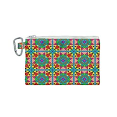 Seamless Pattern Tile Tileable Canvas Cosmetic Bag (small) by Pakrebo