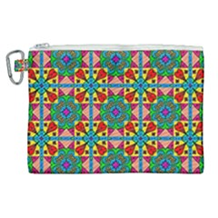 Seamless Pattern Tile Tileable Canvas Cosmetic Bag (xl) by Pakrebo