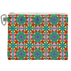 Seamless Pattern Tile Tileable Canvas Cosmetic Bag (xxl) by Pakrebo