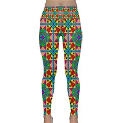 Seamless Pattern Tile Tileable Lightweight Velour Classic Yoga Leggings