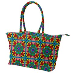 Seamless Pattern Tile Tileable Canvas Shoulder Bag