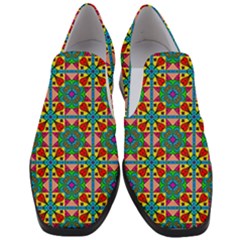 Seamless Pattern Tile Tileable Slip On Heel Loafers