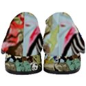 Zoo Animals Peacock Lion Hippo Women s Chunky Heel Loafers View4