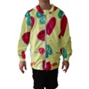 Watermelon Leaves Strawberry Kids  Hooded Windbreaker View1