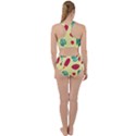 Watermelon Leaves Strawberry Racer Back Bikini Set View2