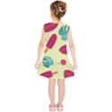 Watermelon Leaves Strawberry Kids  Tunic Dress View2